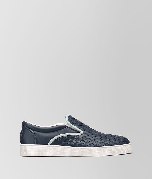 BOTTEGA VENETA DENIM INTRECCIATO NAPPA DODGER SNEAKER Sneakers Man fp