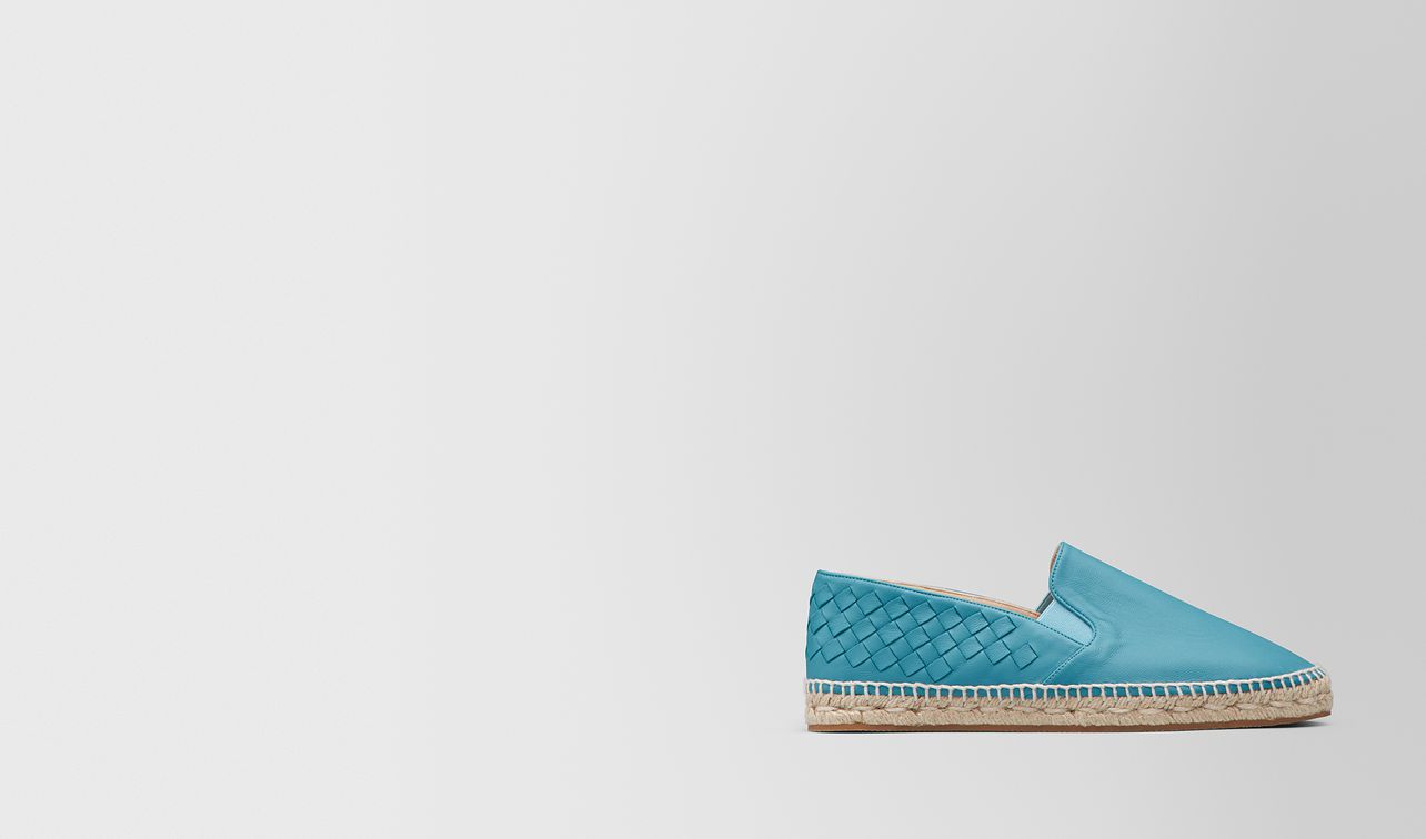 aqua intrecciato nappa gala espadrille landing