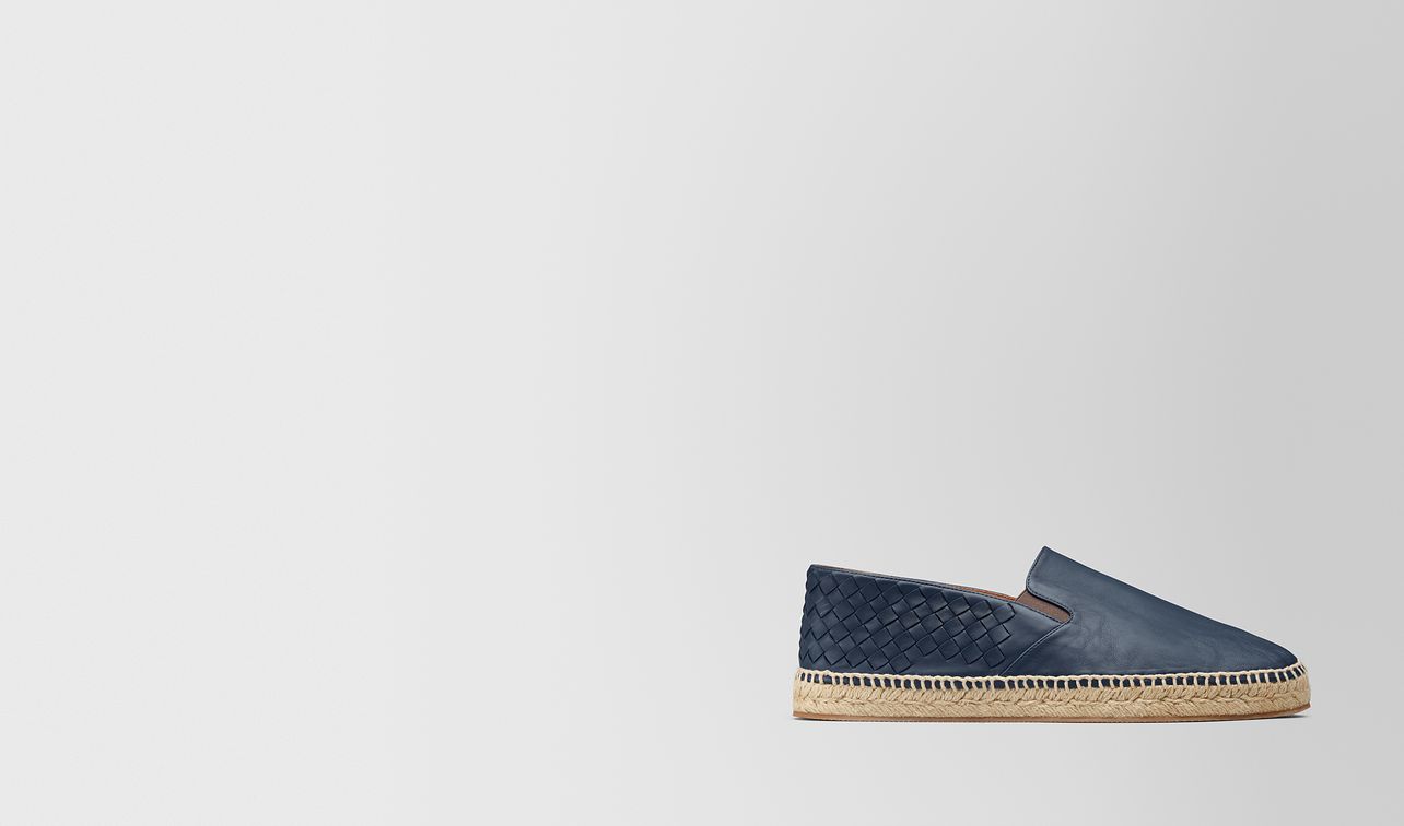 denim intrecciato nappa gala espadrille landing