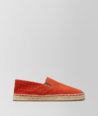 DARK TERRACOTTA INTRECCIATO SUEDE GALA ESPADRILLE