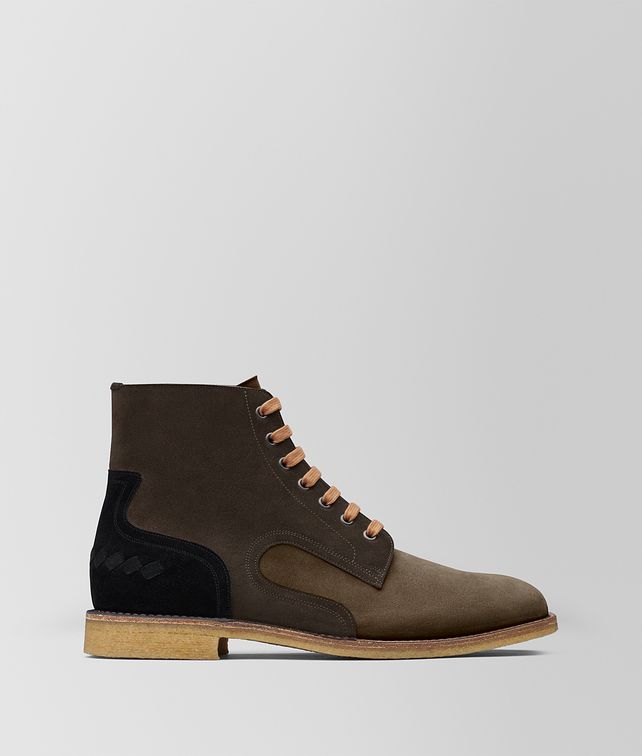 BOTTEGA VENETA MULTICOLOR SUEDE VOORTREKKING BOOT Boots Man fp