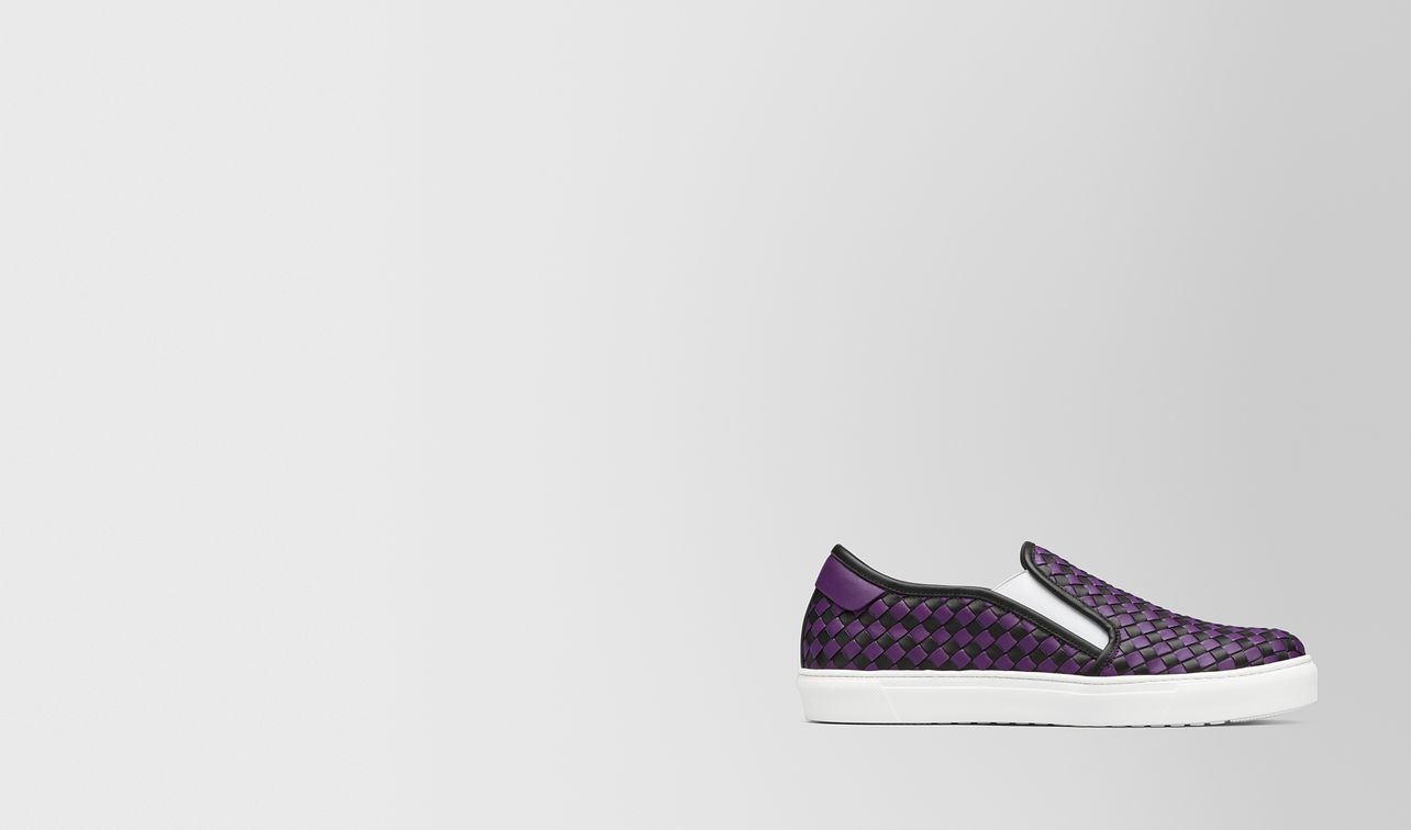 nero/monalisa calf bv checker slip-on landing