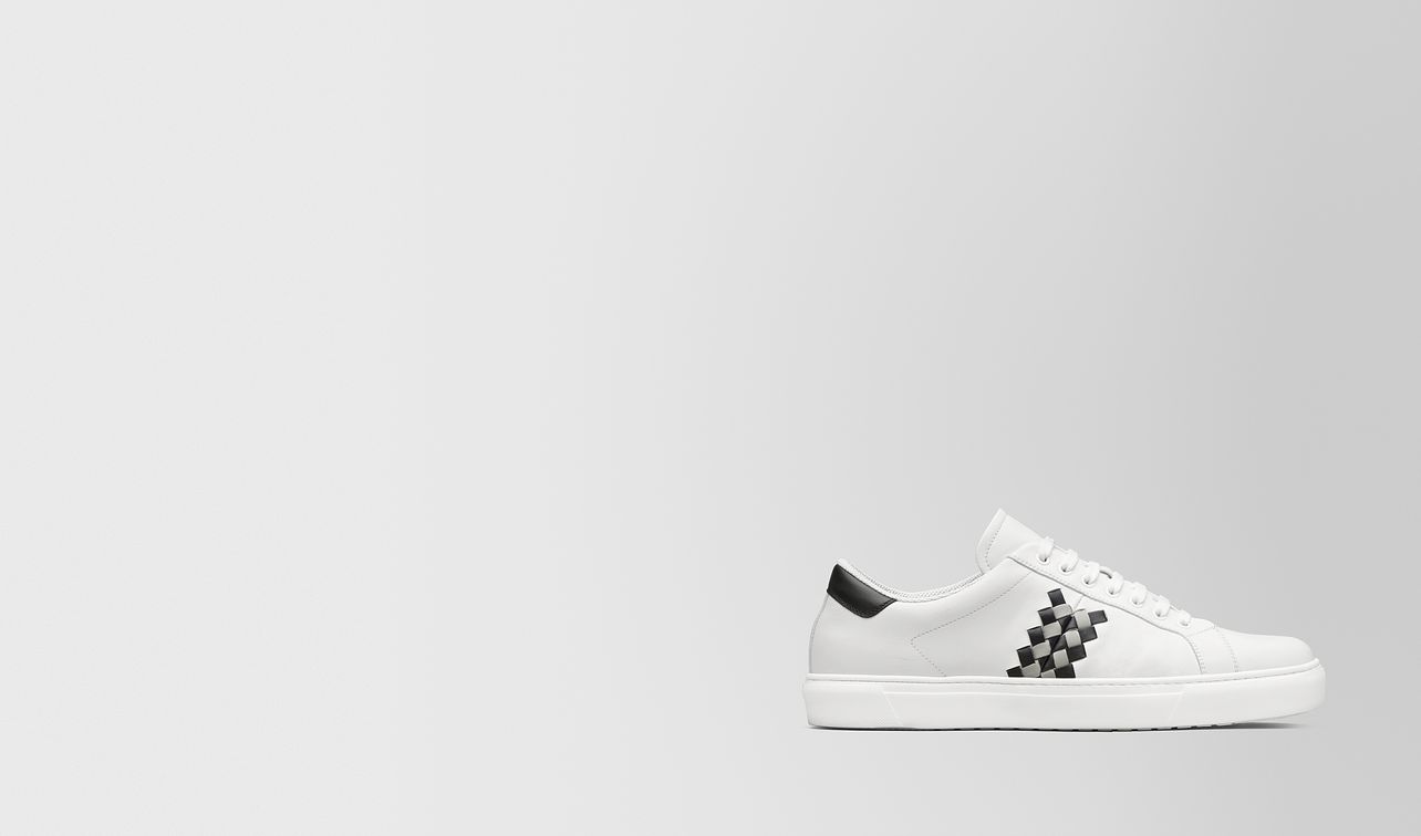 bv checker sneaker in calf landing