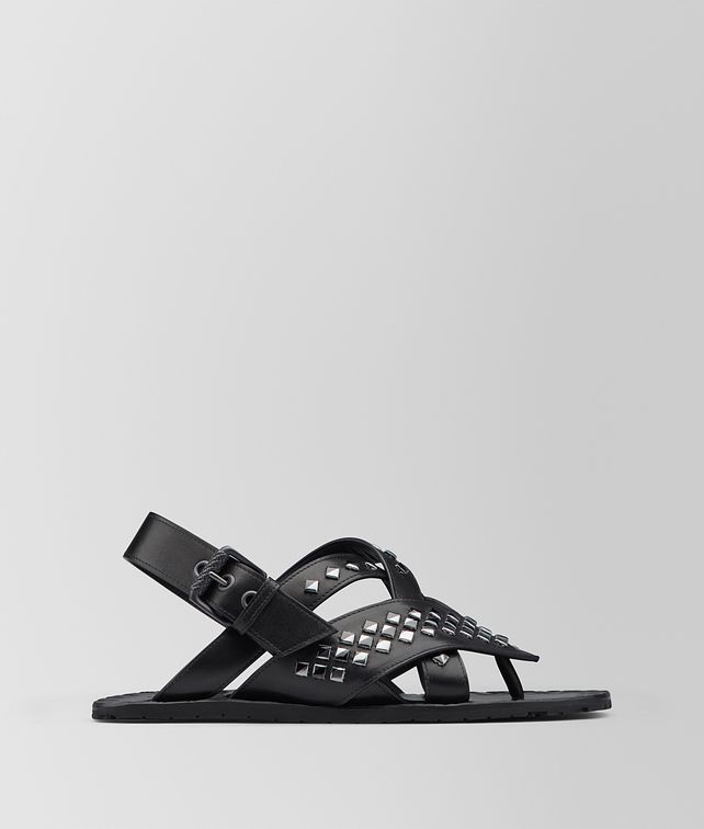 BOTTEGA VENETA NERO CALF RAVELLO SANDAL Sandals Woman fp