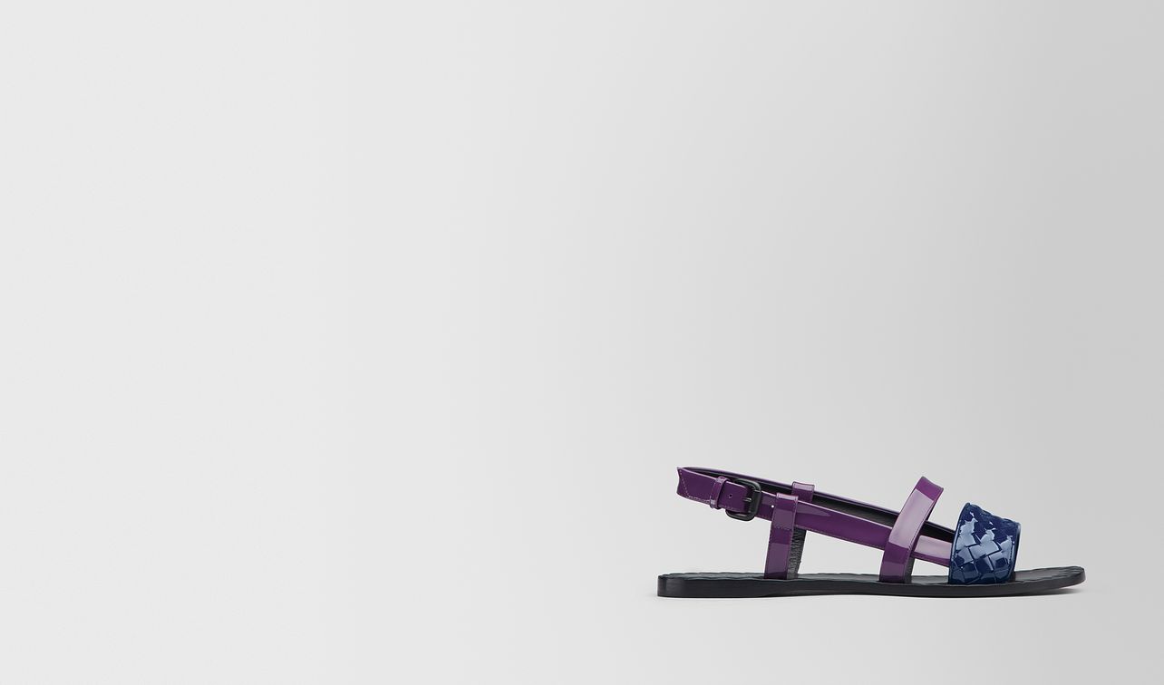 atlantic patent calf ravello sandal landing