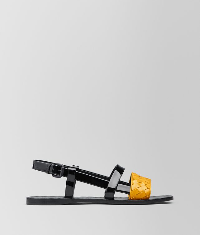 BOTTEGA VENETA SUNSET PATENT CALF RAVELLO SANDAL Sandals Woman fp