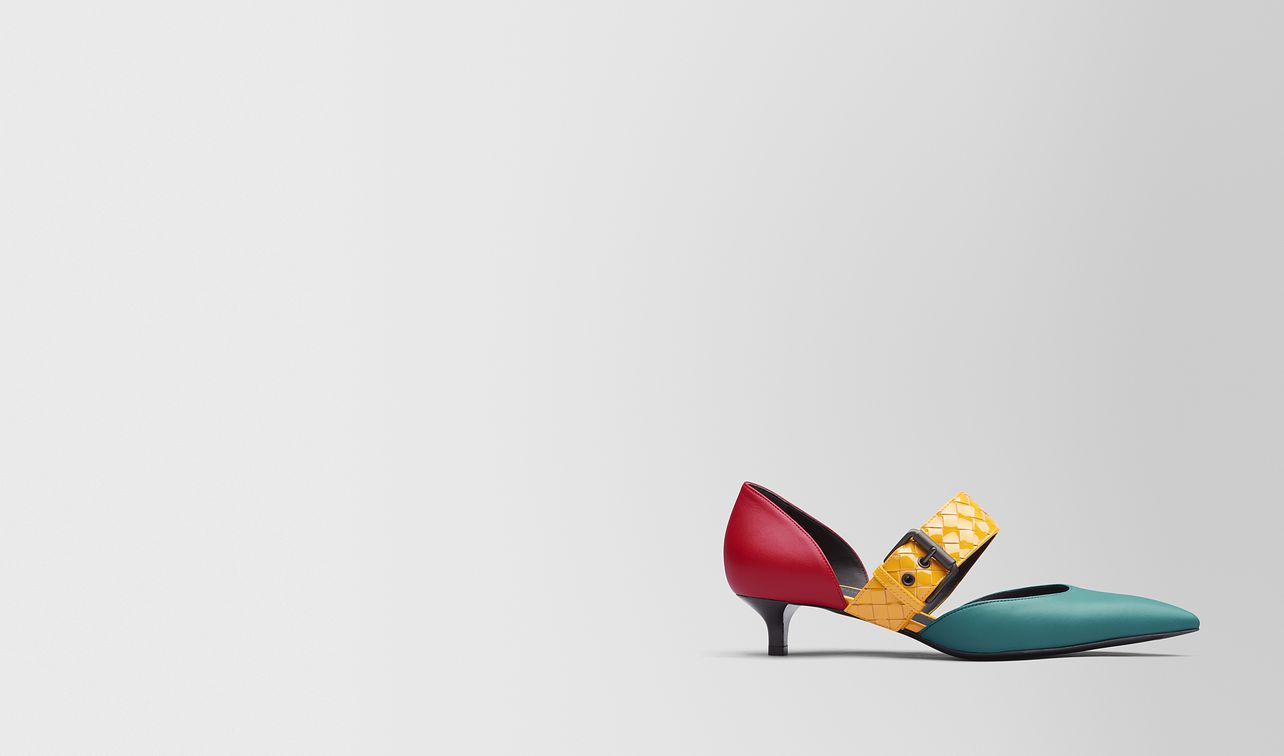 aqua nappa d'orsay kitten-heel landing