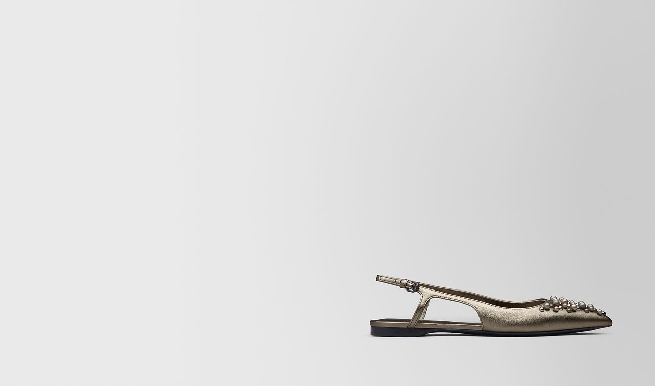 argento antique nappa ballerina landing