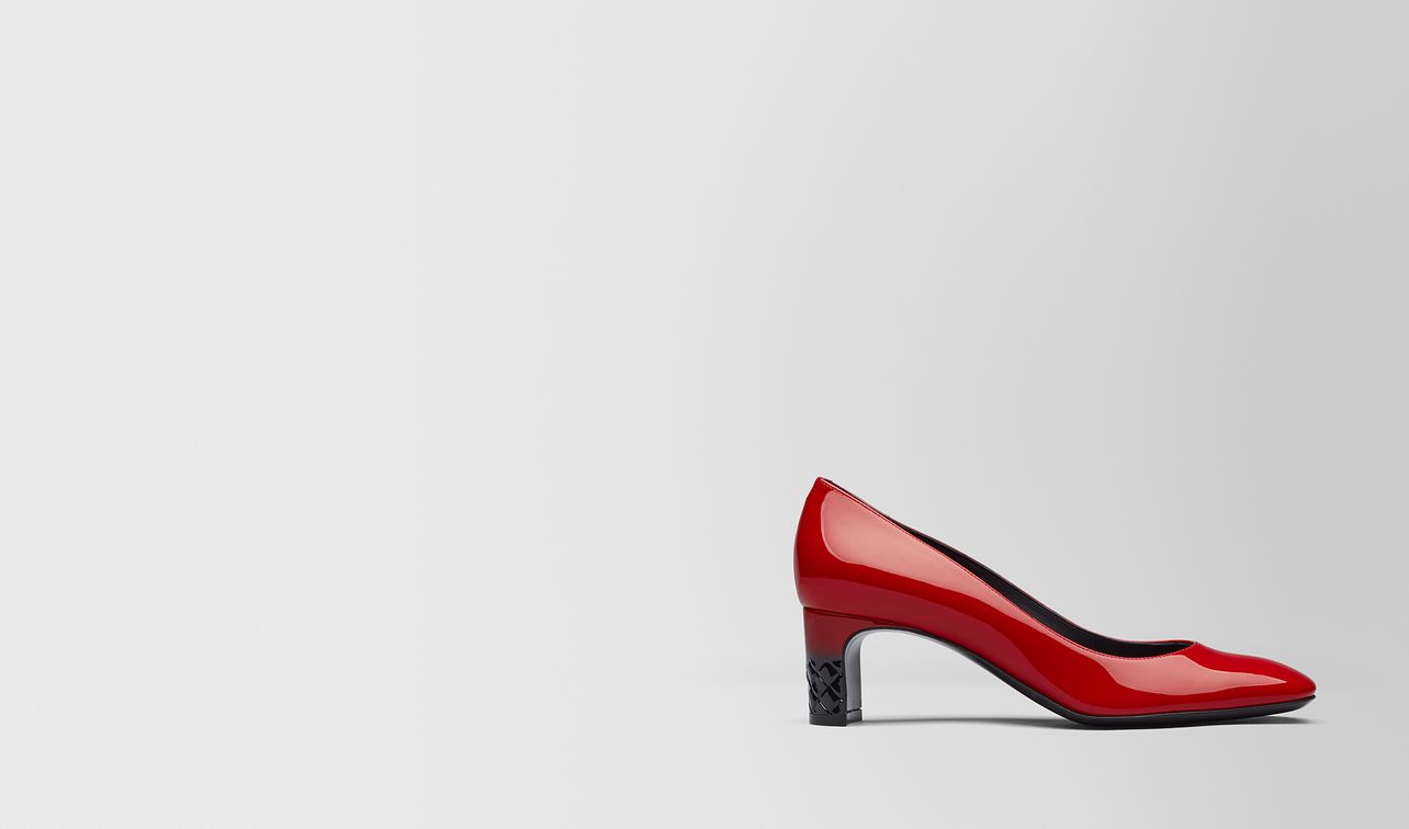china red patent calf isabella pump landing