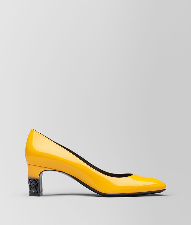 BOTTEGA VENETA ISABELLA PUMPS AUS KALBSLACKLEDER IN SUNSET Pumps Damen fp