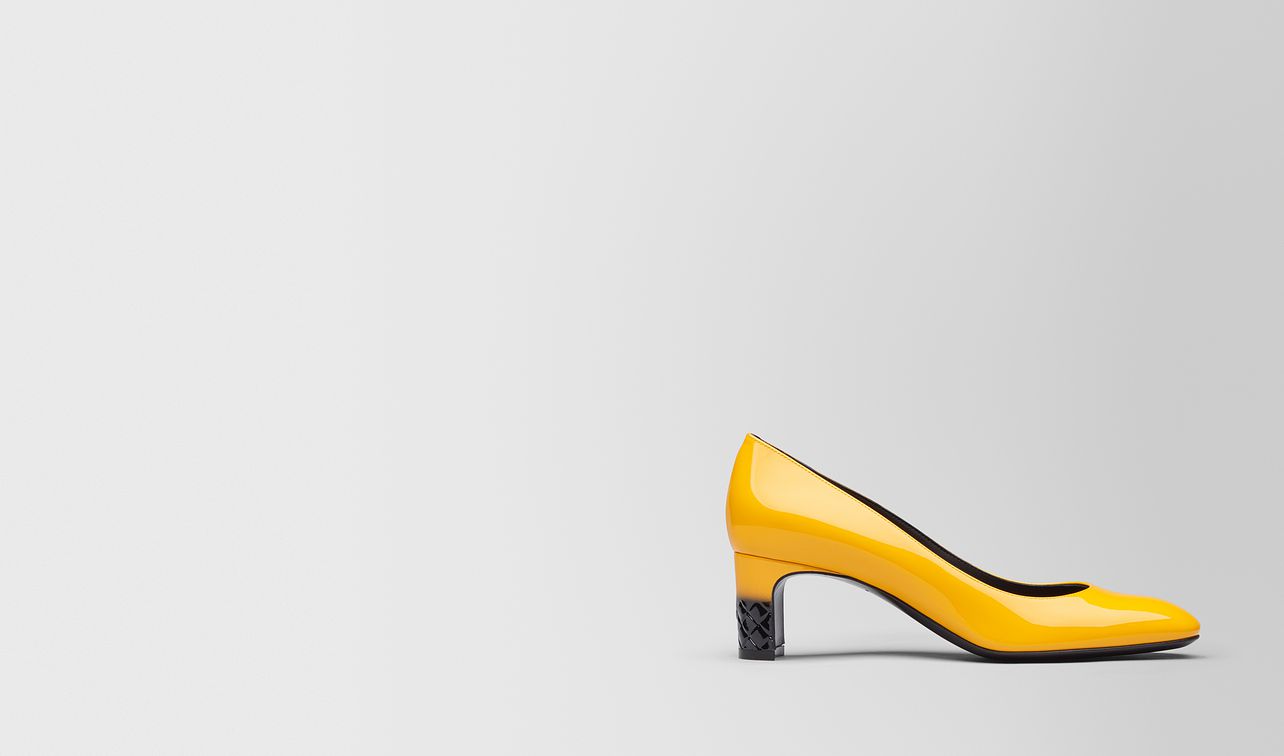 isabella pumps aus kalbslackleder in sunset landing