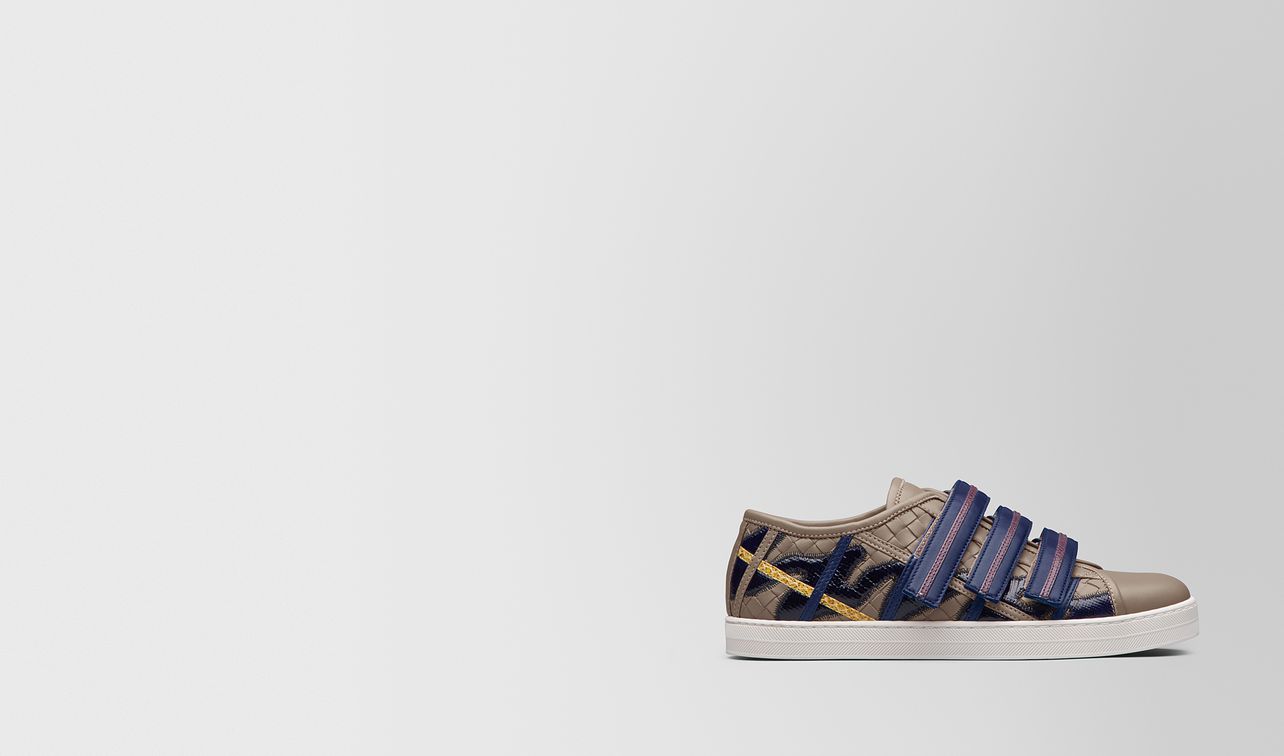 sail sneaker aus mehrfarbigem materialmix landing