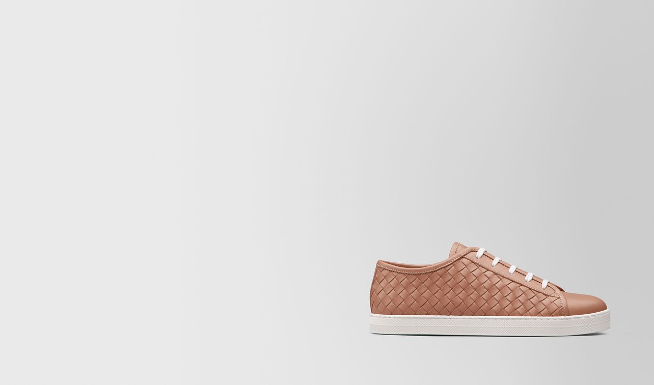 dahlia calf carmel sneaker landing