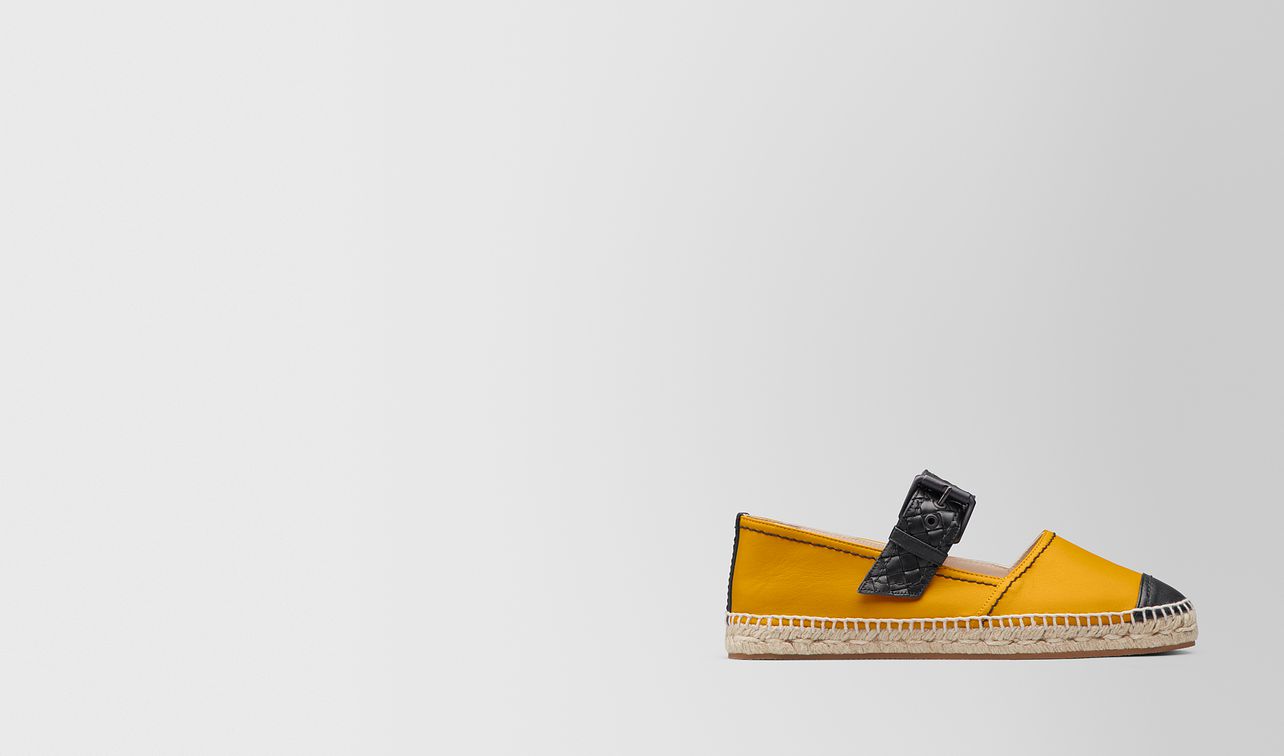 sunset/nero nappa espadrille landing