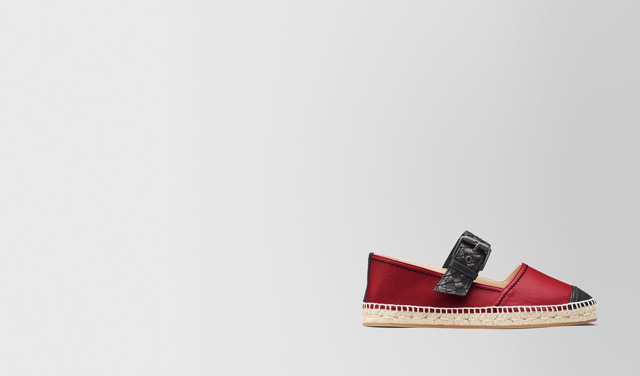 china red/nero nappa espadrille landing