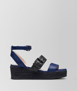 ATLANTIC/NERO NAPPA ESPADRILLE WEDGE