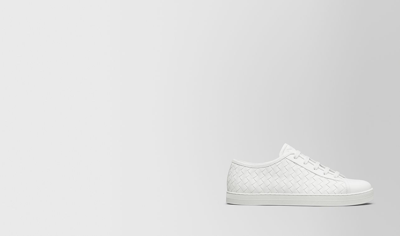 bianco calf carmel sneaker landing