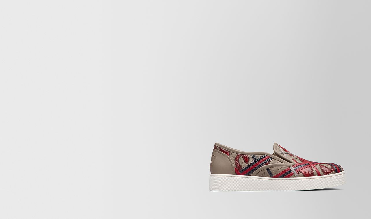 sneaker sail in multimateriale china red landing
