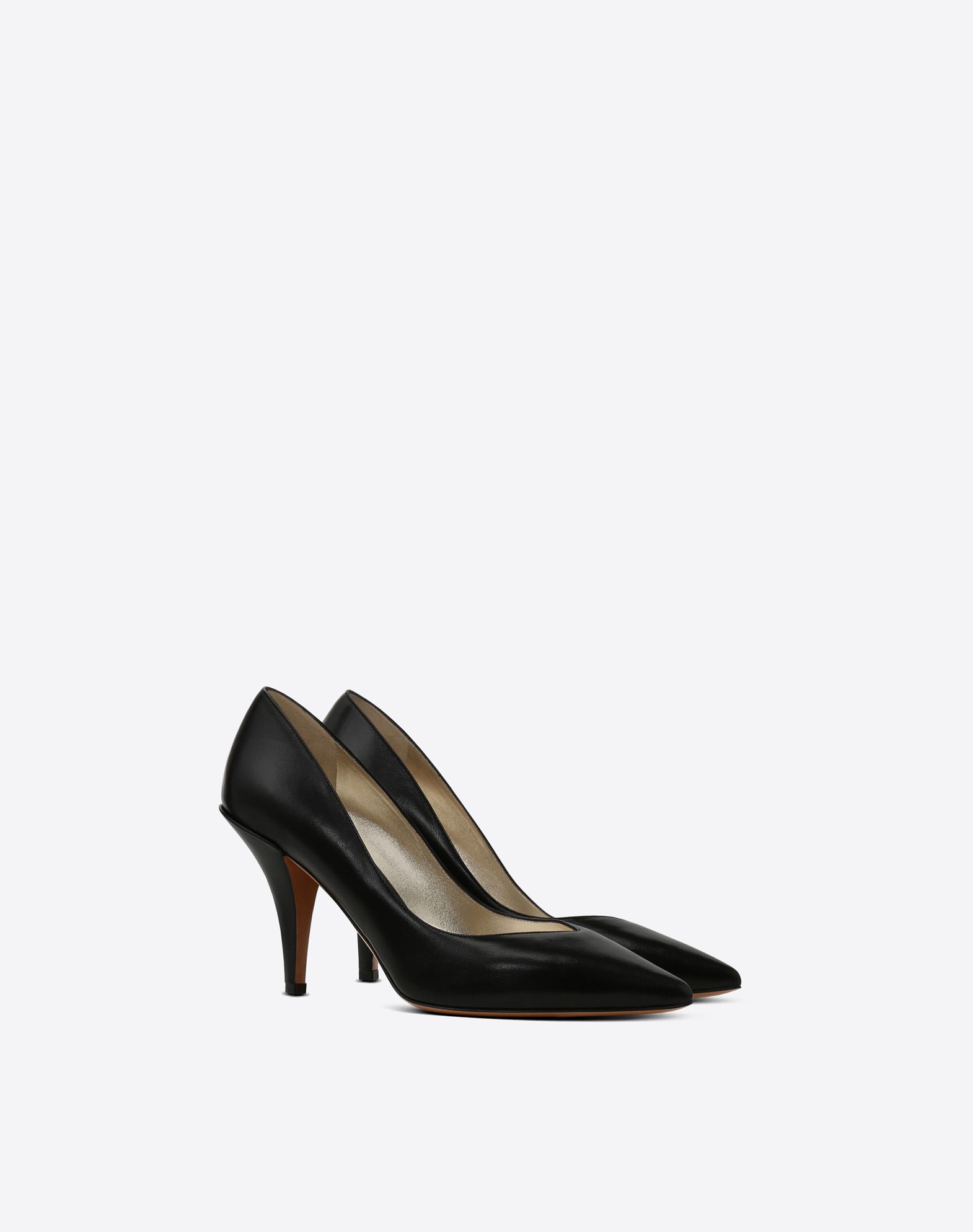 valentino garavani pumps with heart-shaped vamp high heel pumps