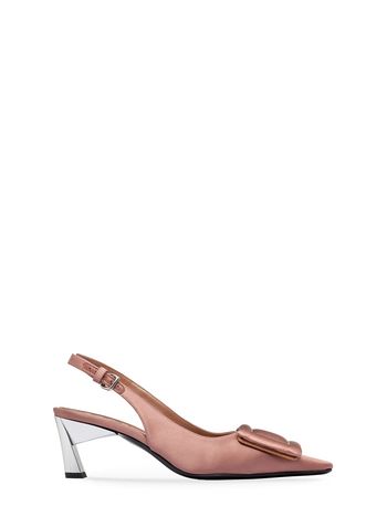 Marni Satin sandal with ankle strap Woman