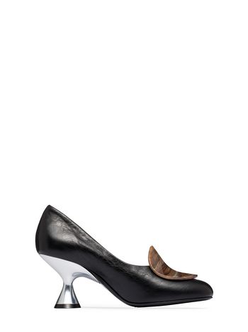 Marni Nappa leather pump with resin detail Woman