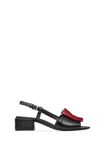 Marni Nappa leather sandal with resin detail Woman