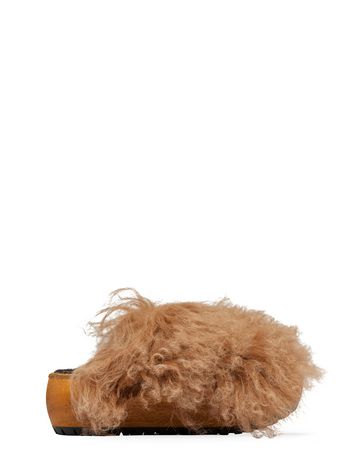 Marni Long-haired lambskin wedge Woman