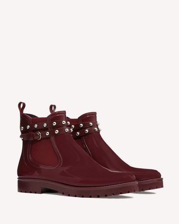 REDValentino METAL DOT ANKLE WELLINGTON BOOT
