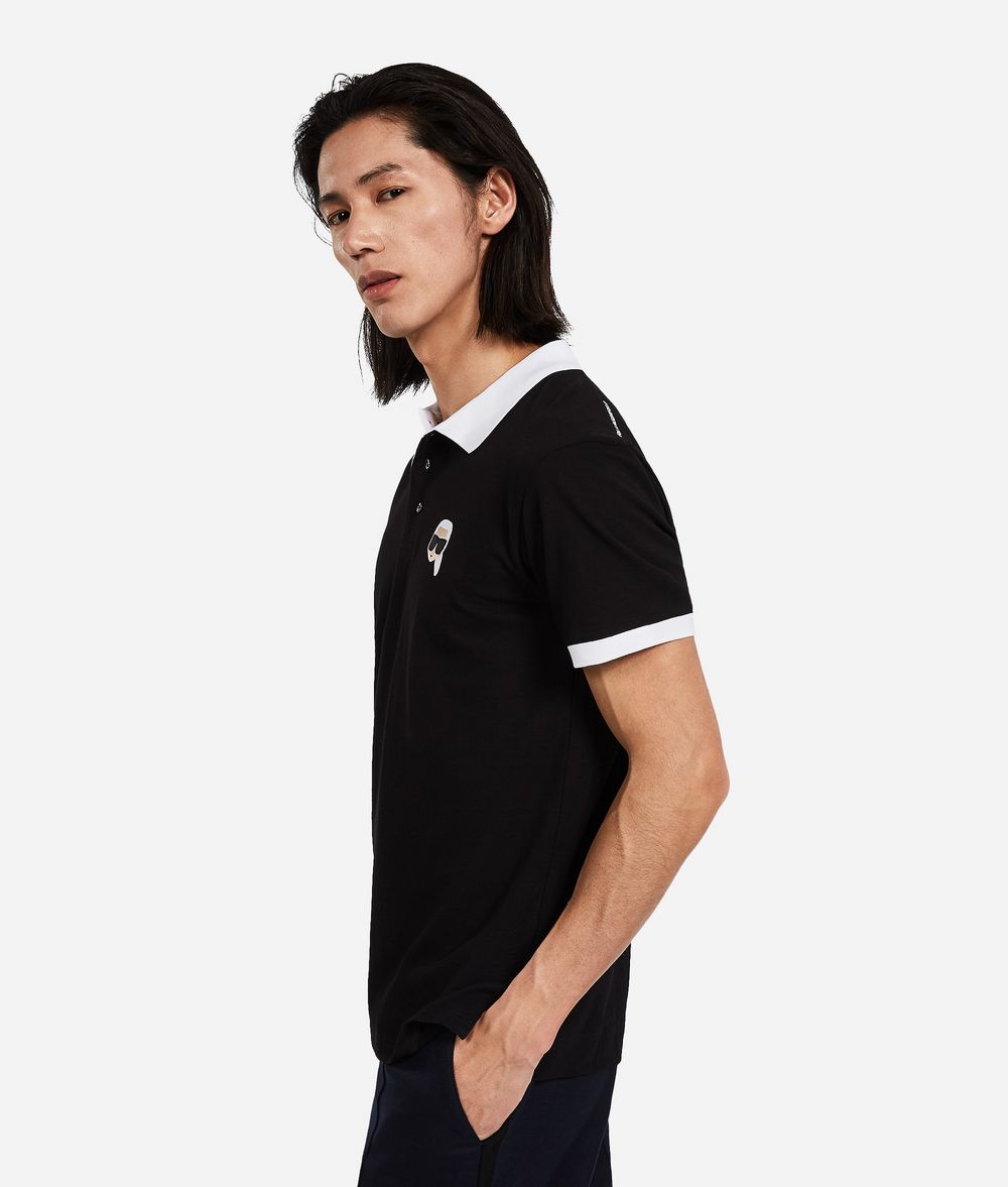 KARL LAGERFELD Karl Ikonik polo T-shirt Homme d
