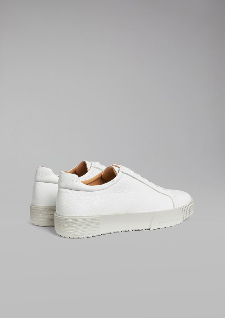 deerskin-sneakers-with-logo-heel-detail deerskin-sneakers-with-logo-heel-detail