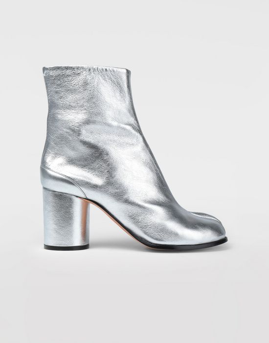 Maison Margiela Silver Tabi Boots Women | Maison Margiela Store