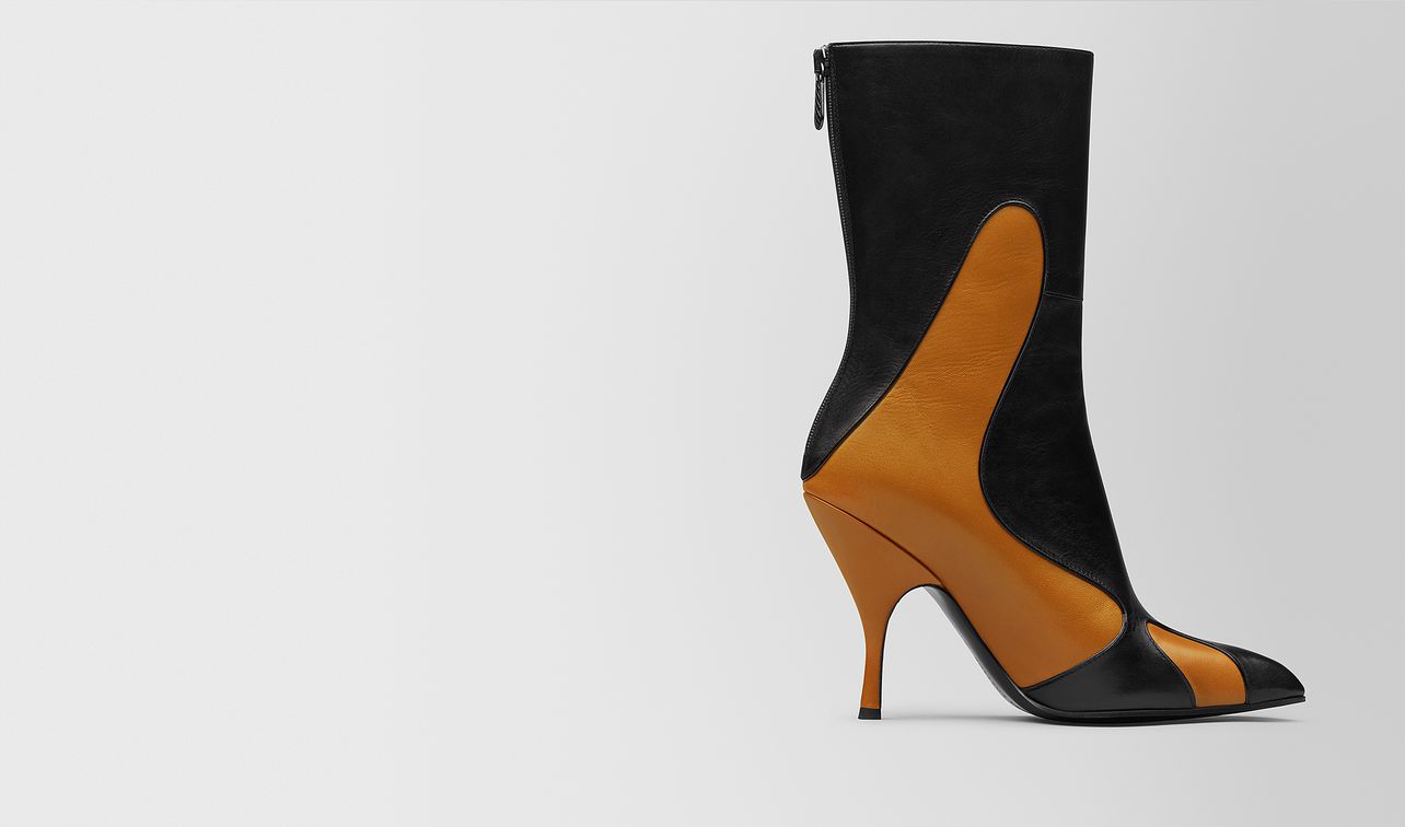 orange/nero kid moodec flame ankle boot landing