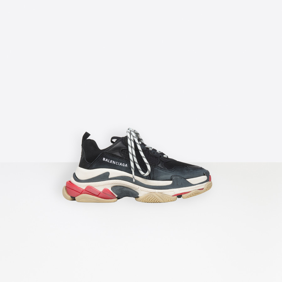 andesBalenciaga Triple S With Air Bubble Clear Sole