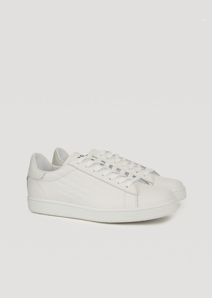 SNEAKERS DE PIEL CON LOGOTIPO SNEAKERS DE PIEL CON LOGOTIPO