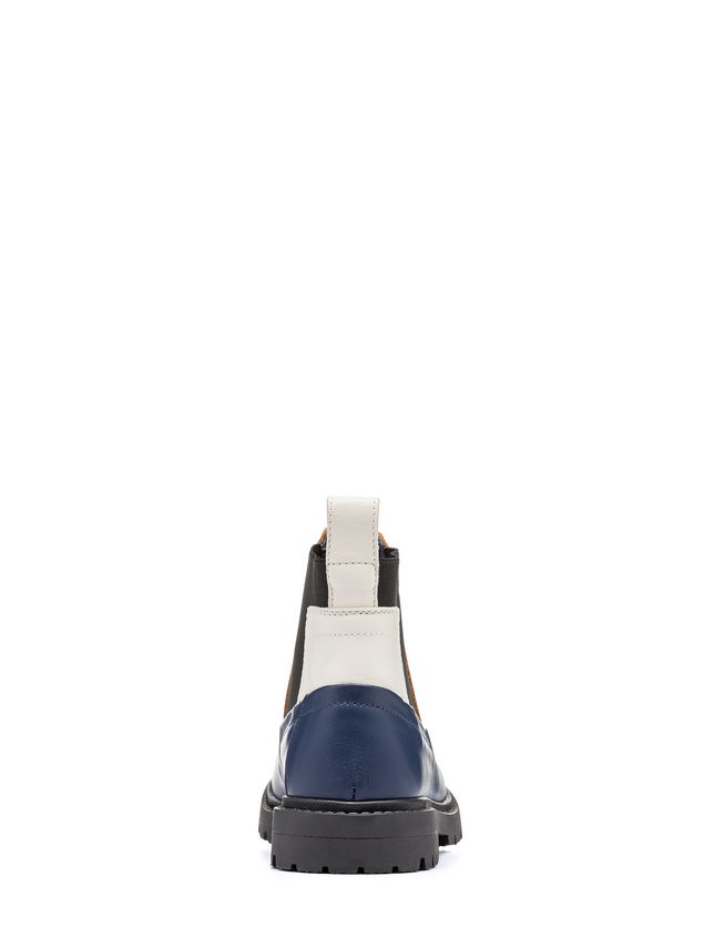 Boots Marni ankle boot with elasticized leg straps Man
