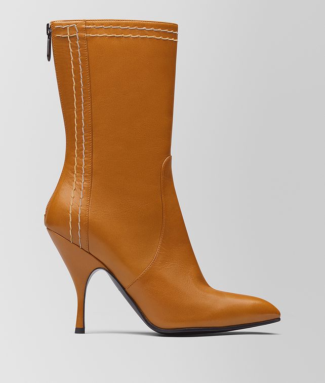 BOTTEGA VENETA ORANGE KID MOODEC CHAIN BOOT Boots Woman fp