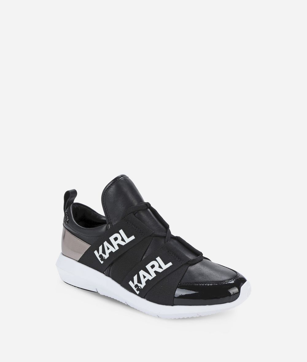 KARL LAGERFELD VITESSE LOGO RUNNER Sneakers Woman f