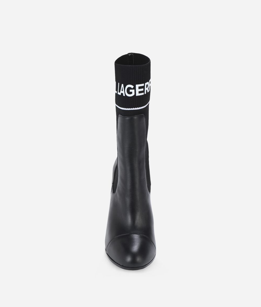 KARL LAGERFELD VOYAGE II LOGO MIDI BOOT Boots Woman d