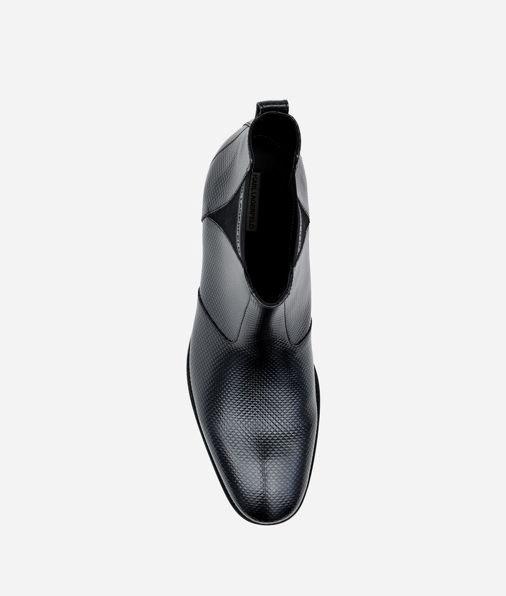 KARL LAGERFELD LEATHER ANKLE BOOT
Boots Man d