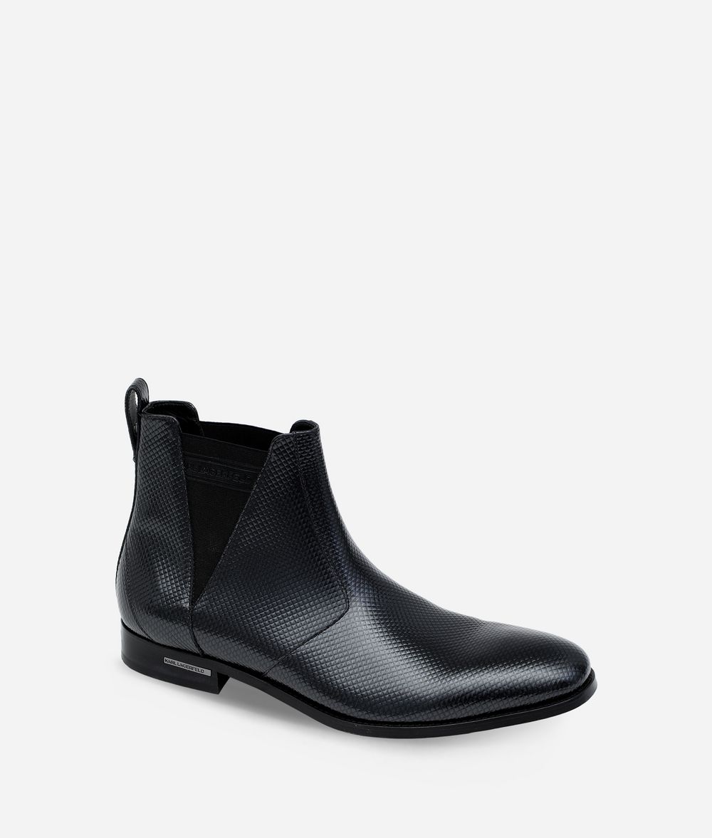 KARL LAGERFELD LEATHER ANKLE BOOT
Boots Man f