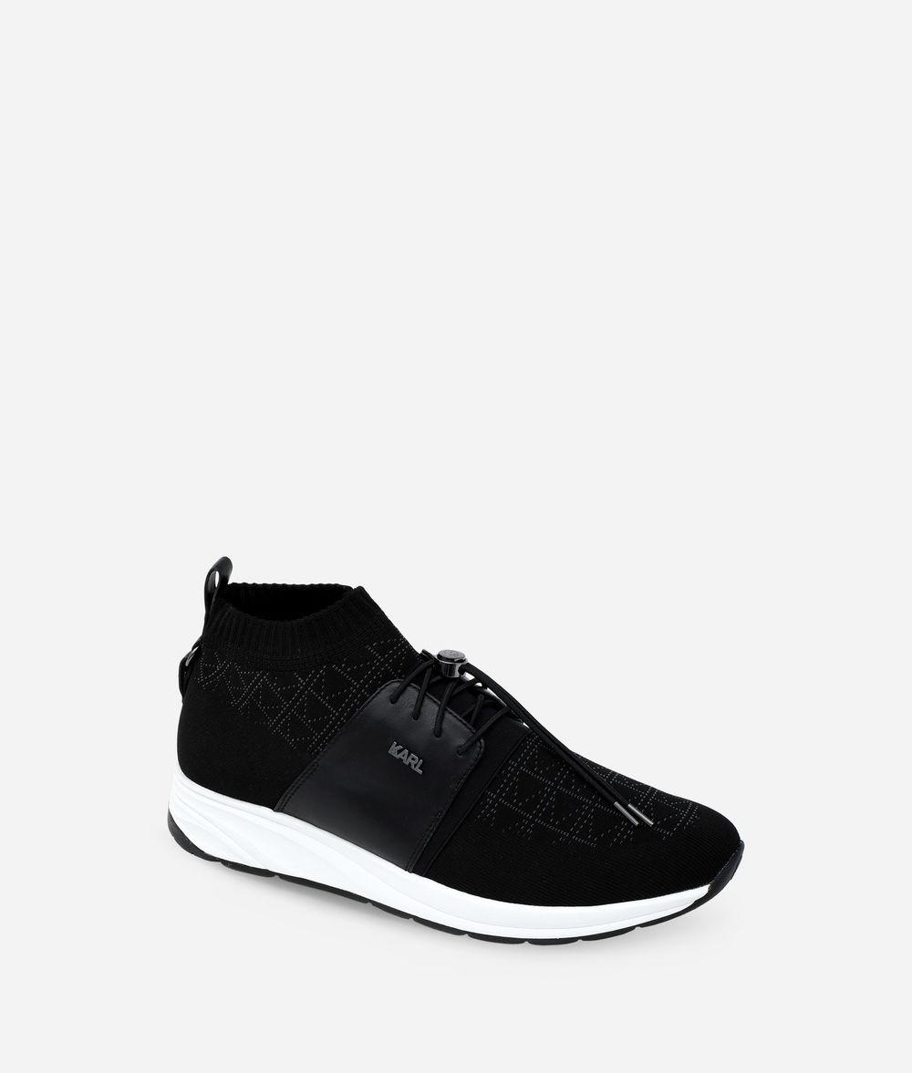 KARL LAGERFELD K/KNIT VEKTOR PULL-ON RUNNER Sneakers Man f