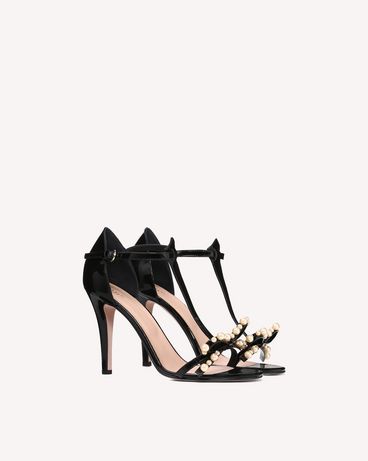 REDValentino GEOMETRIC BOW SANDAL