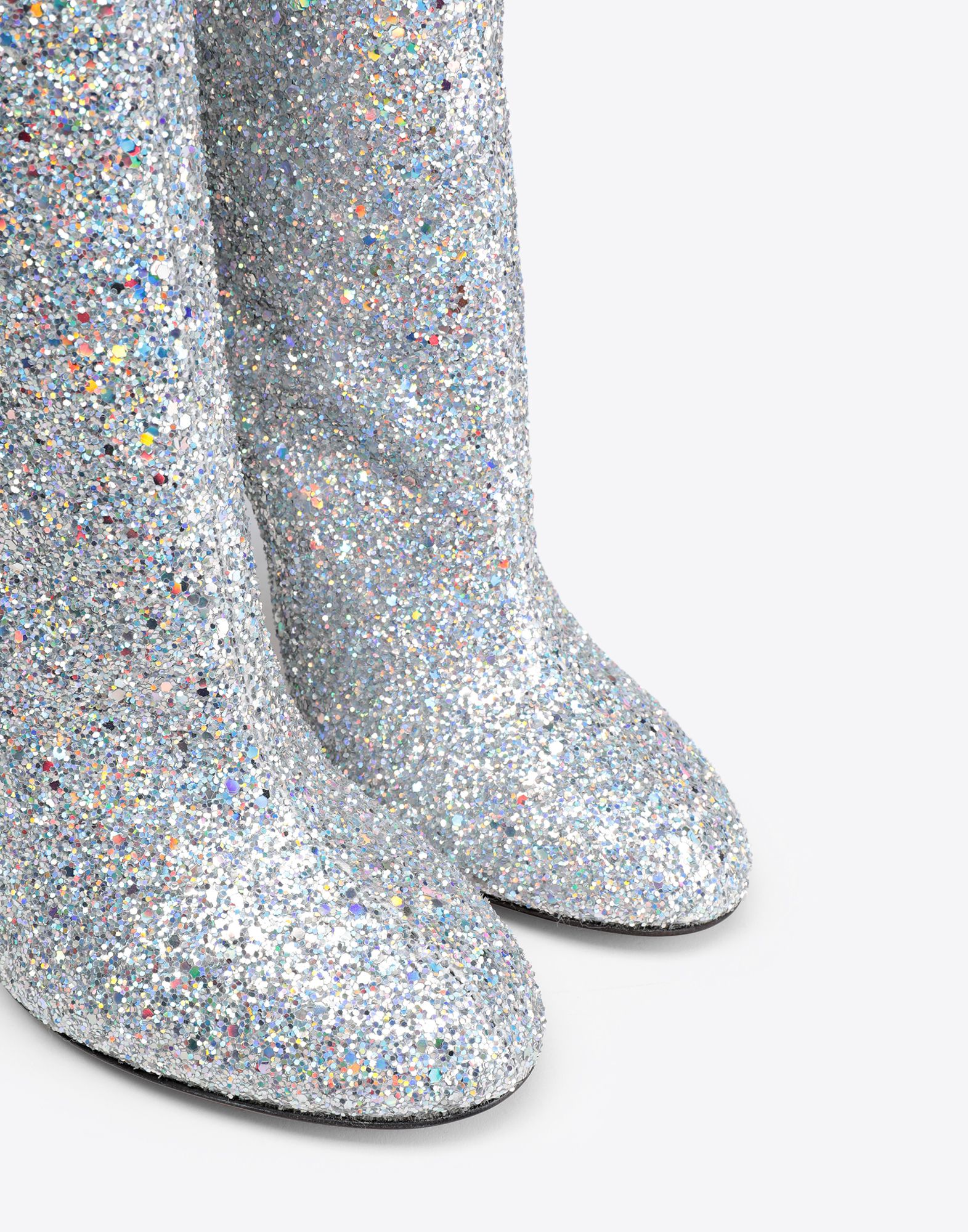 maison margiela glitter boots