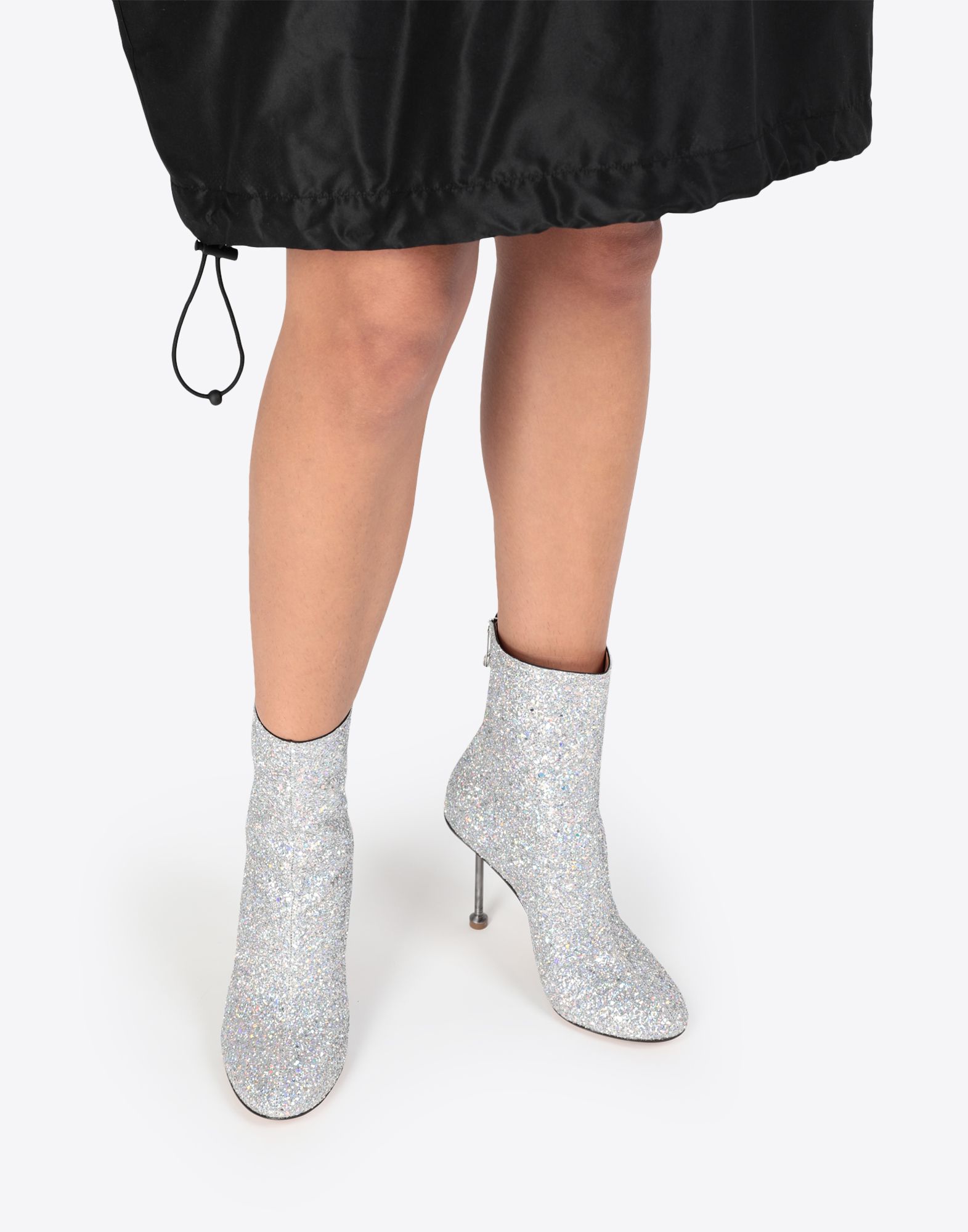 maison margiela glitter boots