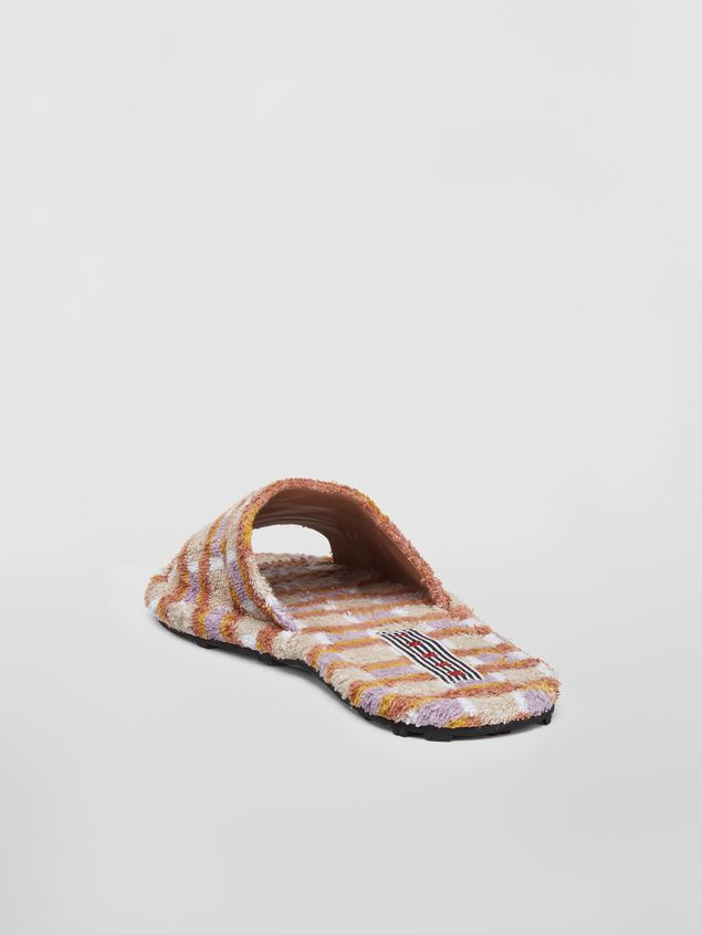 Sandals Marni Slipper in cotton sponge Man