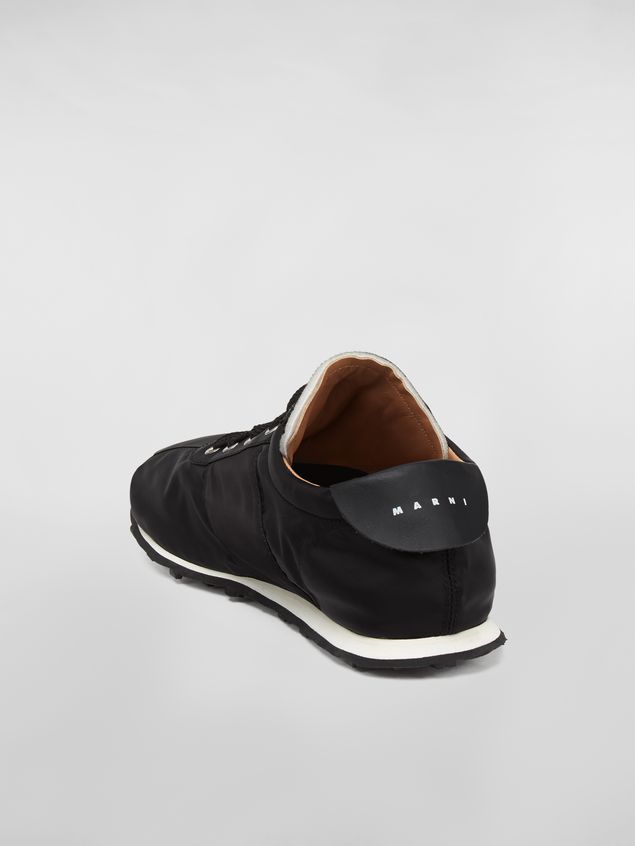 Sneakers Marni Sneaker in techno jersey black Man