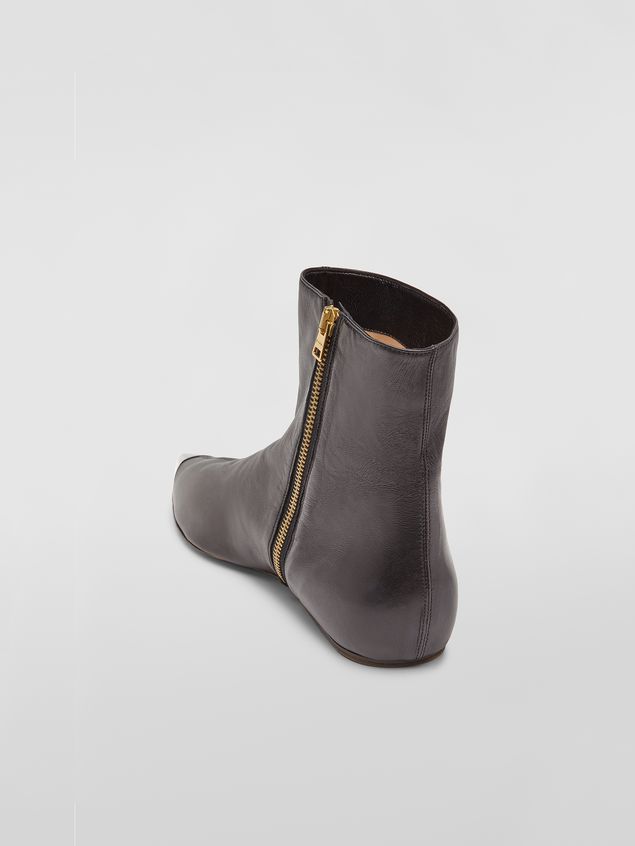 Ankle Boot Marni Ankle boot in black lambskin Woman