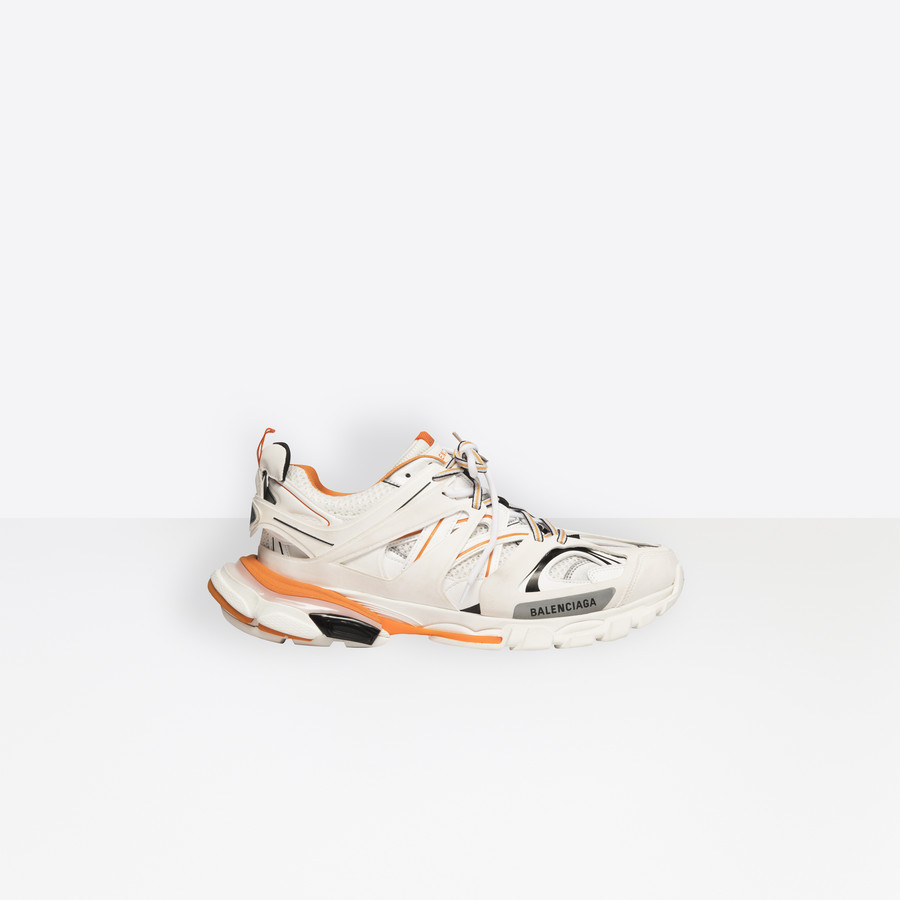 Balenciaga Glow in the Dark Track Sneakers Polyester and