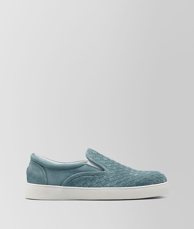 BOTTEGA VENETA DODGER SNEAKER IN INTRECCIATO SUEDE Sneakers Man fp