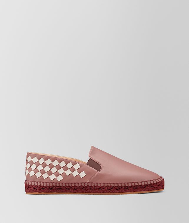 BOTTEGA VENETA 인트레치아토 체커 갈라 에스파드리유 에스파드리유 여성 fp